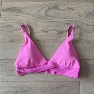 brand new aerie crossover bikini top size small